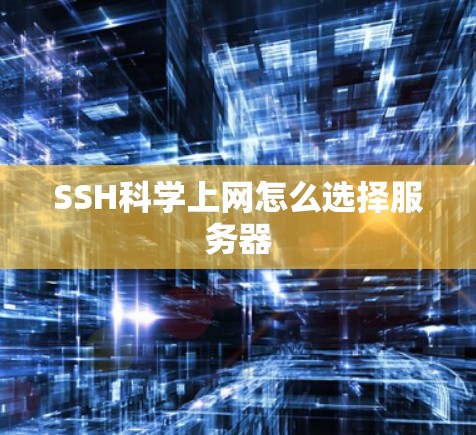 SSH科学上网怎么选择服务器
